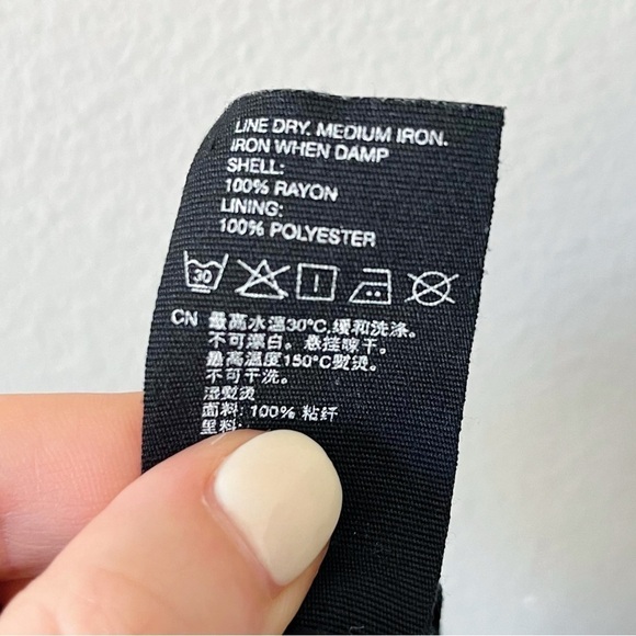 & other stories Nautical Star Print Wrap Mini Skirt Size US 6 4th of July USA - Picture 8 of 10